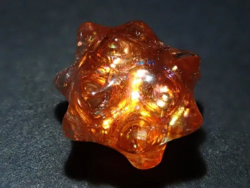 Sunstone color variations under light